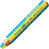 Kleurpotloden STABILO 882 woody 3 in 1 duo inclusief puntenslijper assorti etui 10 à stuks-2