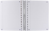 Collegeblok Oxford School A5+ lijn 17-gaats 160 pagina's 80gr voordeelpak assorti 3 stuks-2