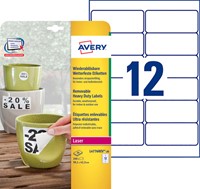 Etiket Avery L4776REV-20 99.1x42.3mm wit 240stuks-2