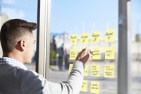Memoblok Post-it 655 Super Sticky 76x127mm Canary yellow 12 stuks-1