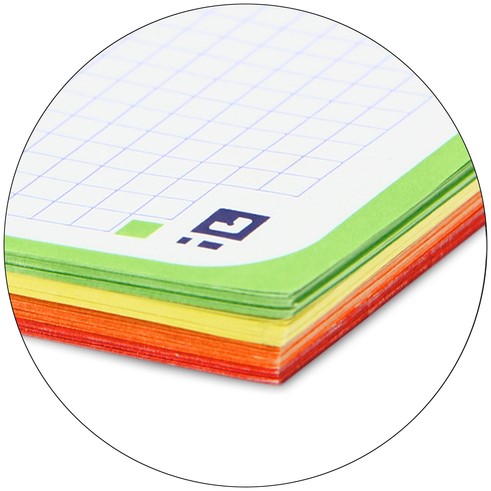 Projectboek Oxford School A4+ lijn 4-gaats 240 pagina's 80gr aqua-3