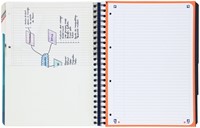 Projectboek Oxford School A4+ lijn 4-gaats 240 pagina's 80gr aqua-6