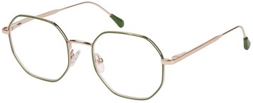 Leesbril I Need You +2.00 dpt Yoko groen-goud-2