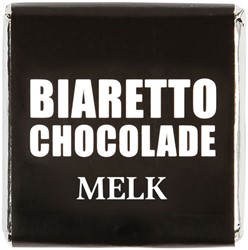 Chocolaatjes Biaretto melk 4,5 gram 195 stuks