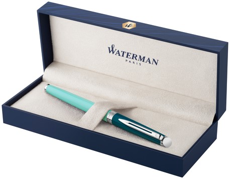 Rollerpen Waterman Hémisphère Colour Blocking green CT fijn-2