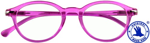 Leesbril I Need You +2.50 dpt Tropic roze