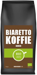 Koffie Biaretto bonen regular biologisch 1000 gram