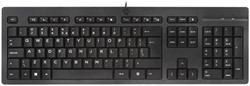 Toetsenbord HP 125 Qwerty zwart