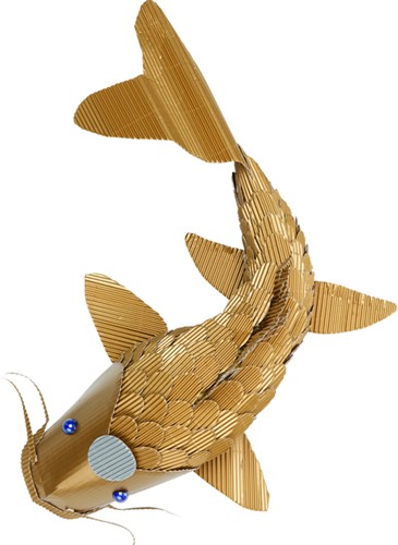Golfkarton Folia E-golf 50x70cm 250gr nr65 goud-2
