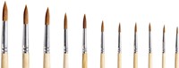 Penseel Qrea synthetisch haar set à 3 breedtes-5