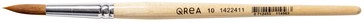 Penseel Qrea synthetisch haar nr 10 breedte 6,6mm