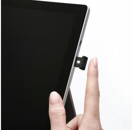 Fingerprint key Kensington verimark guard USB-A-3