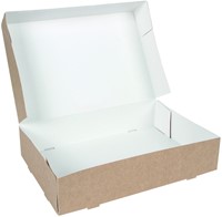 Cateringdoos IEZZY 35cm plasticvrij bruin 10 stuks-2