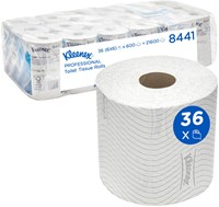 Toiletpapier Kleenex 2-laags 600vel wit 8441