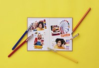 Gelschrijver Pentel K110 Mattehop Fun Sweet medium assorti blister à 7 stuks-3