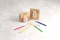 Gelschrijver Pentel K110 Mattehop Fun Sweet medium assorti blister à 7 stuks-1