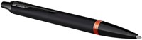 Balpen Parker IM black orange vibrant ring medium blister à 1 stuk-2