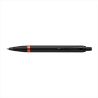 Balpen Parker IM black orange vibrant ring medium blister à 1 stuk-3
