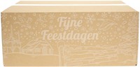 Kerstdoos IEZZY bedrukt Holland-2 390x290x250mm wit-2