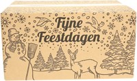 Kerstdoos IEZZY bedrukt Holland-2 390x290x250mm zwart-2