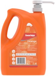 Handreiniger SCJ Swarfega Orange 4 liter met pomp