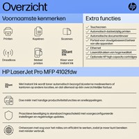 Multifunctional Laser printer HP laserjet 4102fdw-2