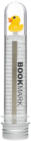 Boekenlegger Metalmorphose eend-2