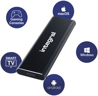SSD Integral USB-C extern portable 3.2 1TB-1