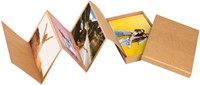 Leporello box walther design 11 foto's formaat 10x15cm kraft-2