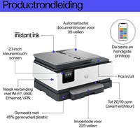Multifunctional inktjet printer HP Officejet 8132E-3