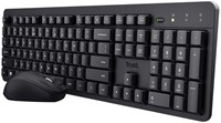 Toetsenbord Trust Ody II draadloos + muis 25018-2