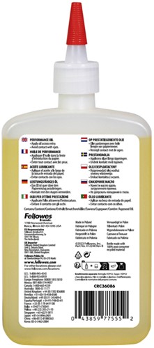Olie voor papiervernietiger Fellowes 355ml-3