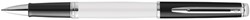 Rollerpen Waterman Hémisphère Colour Blocking black en white CT fijn