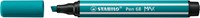 Viltstift STABILO Pen 68/51 Max turquoiseblauw