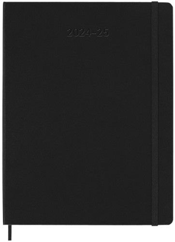 Agenda 2025/2026 Moleskine 18M Planner Weekly 7dagen/1pagina extra large hc black