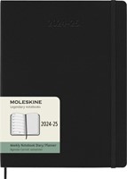 Agenda 2024/2025 Moleskine 18M Planner Weekly 7dagen/1pagina extra large hc black-4