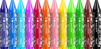 Waskrijt Maped Jungle Fever Jumbo set à 12 kleuren-2