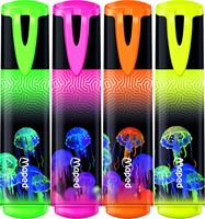Markeerstift Maped Deepsea Paradise set à 4 kleuren-2