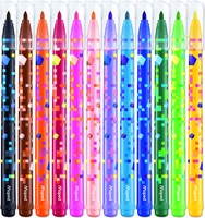 Viltstift Maped Pixel Party set à 12 kleuren-2