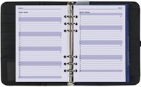 Organizer Kalpa A5 inclusief agenda 2025-2026 7dagen/2pagina's nerf zwart-3