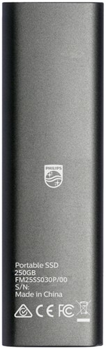 SSD Philips externe 250GB USB-C Grijs-2