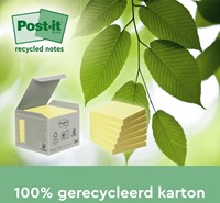 Memoblok 3M Post-it 622 RSS3CY 47,6x47,6mm geel 3 stuks-2