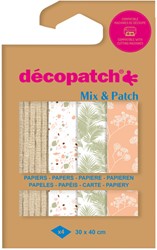 Hobbypapier Décopatch 30x40cm set à 4 vel thema Terracotta