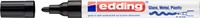Viltstift edding 750 lakmarker creatief rond 2-4mm zwart