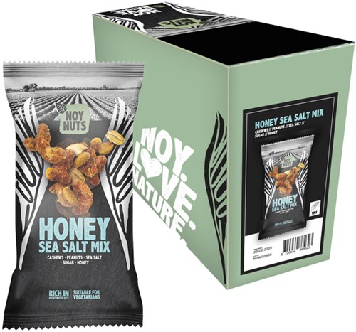 Noten NoyNuts honey sea salt mix zak 45 gram