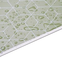 Placemat IEZZY Japanse kersenbloesem groen 6 stuks-1