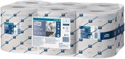 Poetspapier Tork M4 Reflex Premium 1-laags 340 vel wit 473412