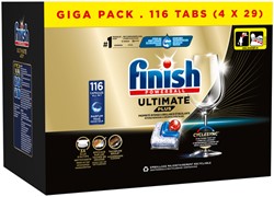 Vaatwastabletten Finish Ultimate plus 4x29 stuks gigapack