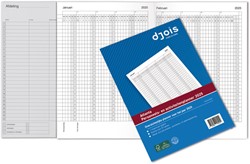 Jaarplanner 2025 Djois personeel- en activiteitenplanner