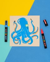 Verfstift Posca PCM22 Mop'r geel-1